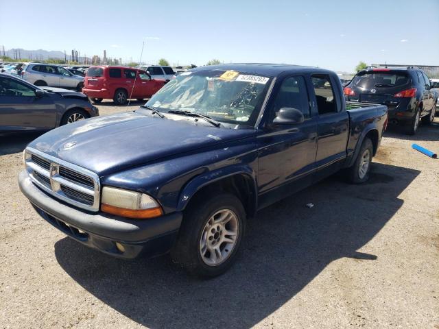 DODGE DAKOTA QUA 2004 with VIN 1D7HL38N34S649156 - Photo from auction
