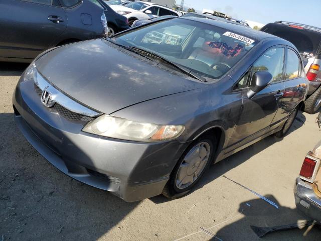 HONDA CIVIC HYBR 2010 with VIN JHMFA3F26AS002972 - Photo from auction