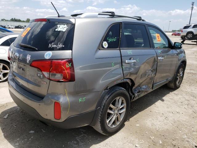 Photo 3 from auction – 2015 KIA SORENTO LX with VIN 5XYKT3A60FG559524