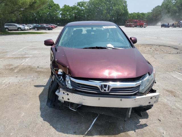 Photo 5 from auction – 2012 HONDA CIVIC LX with VIN 19XFB2F52CE090671
