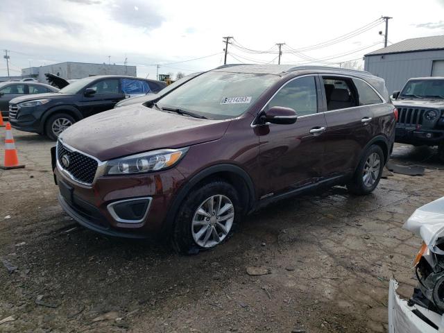 KIA SORENTO LX 2016 with VIN 5XYPGDA52GG160249 - Photo from auction