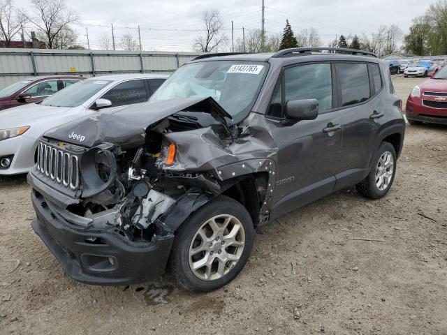 JEEP RENEGADE L 2017 with VIN ZACCJBBB3HPE63650 - Photo from auction