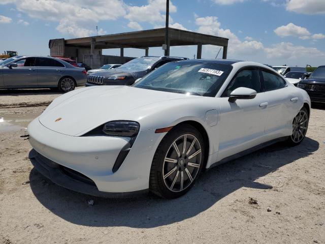 PORSCHE TAYCAN 2022 with VIN WP0AA2Y17NSA10842 - Photo from auction