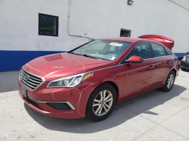 Photo 1 from auction – 2016 HYUNDAI SONATA SE with VIN 5NPE24AF6GH409000