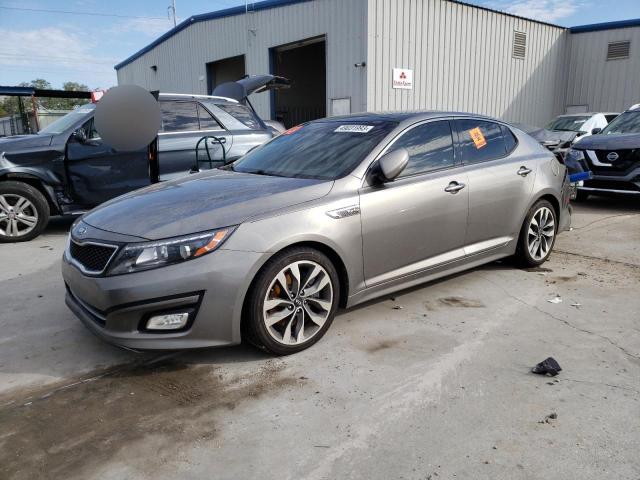 KIA OPTIMA SX 2015 with VIN 5XXGR4A66FG418102 - Photo from auction