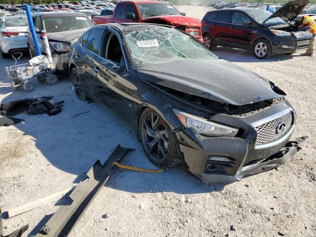 Photo 4 from auction – 2015 INFINITI Q50 BASE with VIN JN1BV7AP0FM340641