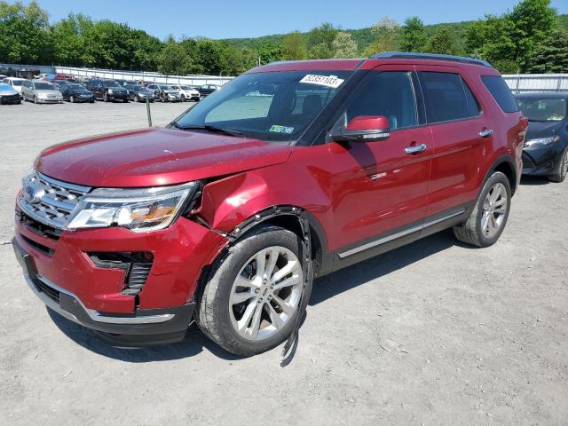 FORD EXPLORER L 2018 with VIN 1FM5K8F87JGB63504 - Photo from auction