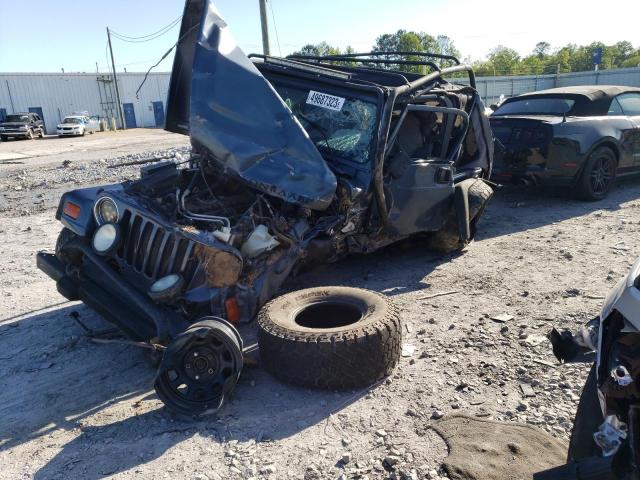JEEP WRANGLER 2002 with VIN 1J4FA49S42P722868 - Photo from auction