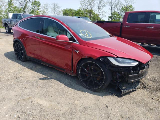 Photo 4 from auction – 2019 TESLA MODEL X with VIN 5YJXCAE22KF152257