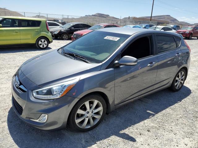 HYUNDAI ACCENT GLS 2014 with VIN KMHCU5AE7EU172532 - Photo from auction