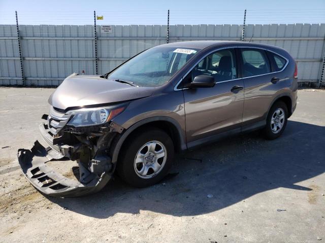 HONDA CR-V LX 2014 with VIN 3CZRM3H33EG716299 - Photo from auction