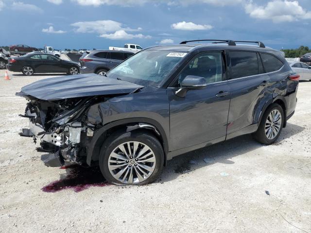 TOYOTA HIGHLANDER 2020 with VIN 5TDFZRBH1LS052911 - Photo from auction