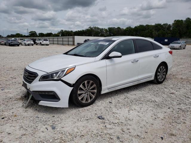 HYUNDAI SONATA SPO 2016 with VIN 5NPE34AF2GH381662 - Photo from auction