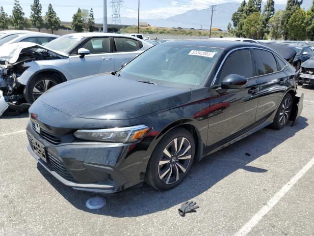 HONDA CIVIC EX 2022 with VIN 2HGFE1F79NH314112 - Photo from auction