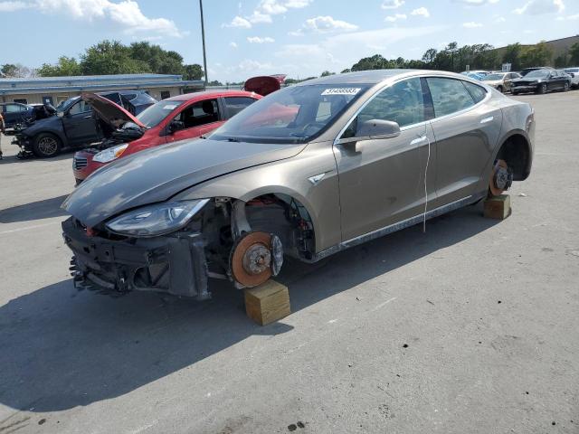 TESLA MODEL S 70 2015 with VIN 5YJSA1S25FF090945 - Photo from auction