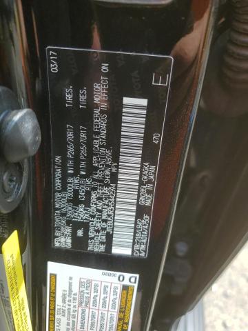 Photo 14 from auction – 2017 TOYOTA 4RUNNER SR with VIN JTEBU5JR3H5442594