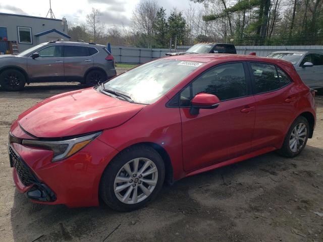 TOYOTA COROLLA SE 2023 with VIN JTND4MBE4P3195336 - Photo from auction