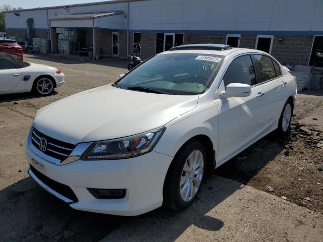 HONDA ACCORD EXL 2014 with VIN 1HGCR2F89EA013022 - Photo from auction