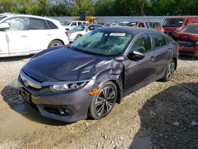 HONDA CIVIC EX 2016 with VIN 19XFC1F32GE021944 - Photo from auction