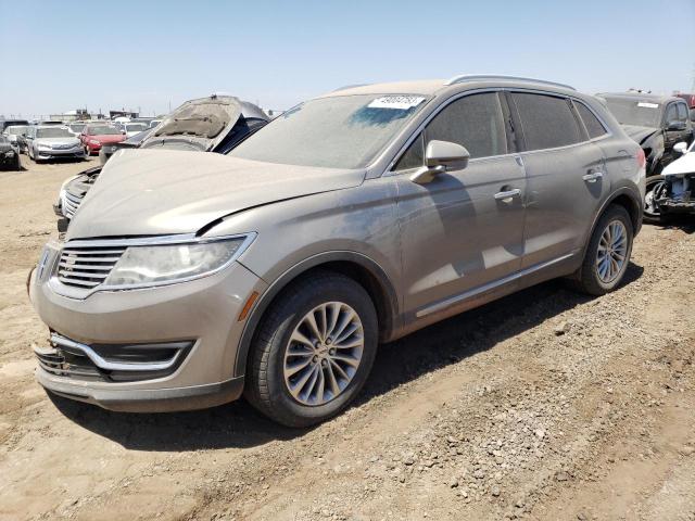 LINCOLN MKX SELECT 2017 with VIN 2LMPJ6KR1HBL28774 - Photo from auction