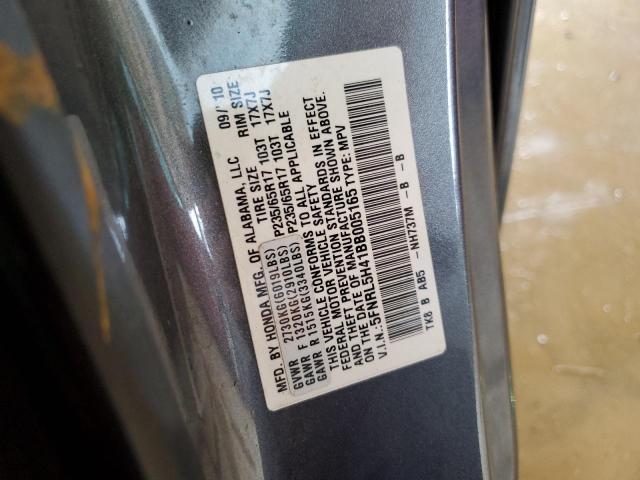 Photo 14 from auction – 2011 HONDA ODYSSEY with VIN 5FNRL5H41BB005165