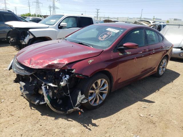CHRYSLER 200 S 2015 with VIN 1C3CCCBG7FN736322 - Photo from auction