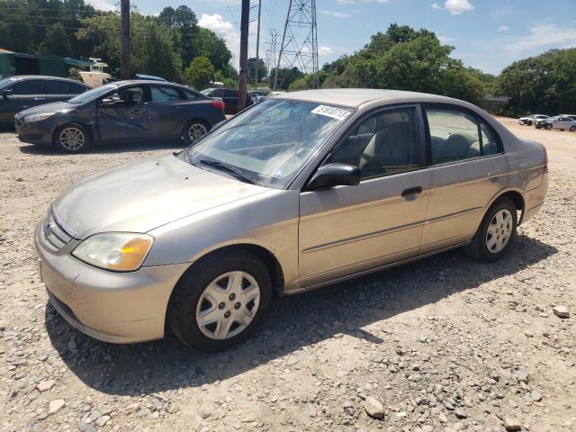 HONDA CIVIC LX 2002 with VIN 2HGES16502H573280 - Photo from auction