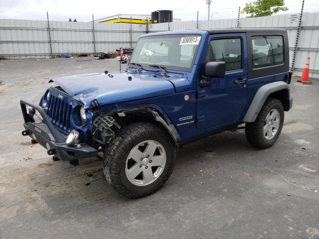 JEEP WRANGLER S 2010 with VIN 1J4AA2D17AL218866 - Photo from auction