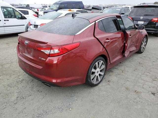 Photo 3 from auction – 2013 KIA OPTIMA SX with VIN 5XXGR4A60DG140522