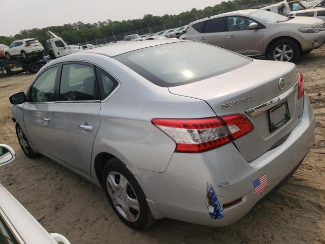 Photo 2 from auction – 2014 NISSAN SENTRA S with VIN 1N4AB7AP1EN852988