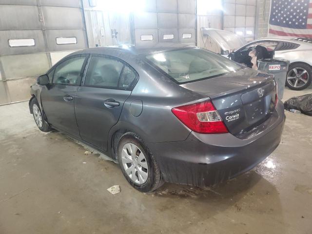 Photo 2 from auction – 2012 HONDA CIVIC LX with VIN 19XFB2F54CE021755