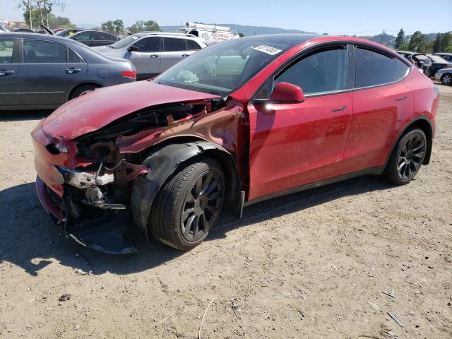 TESLA MODEL Y 2023 with VIN 7SAYGDEE3PF602237 - Photo from auction
