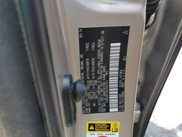 Photo 14 from auction – 2014 TOYOTA HIGHLANDER with VIN 5TDKKRFH0ES024274