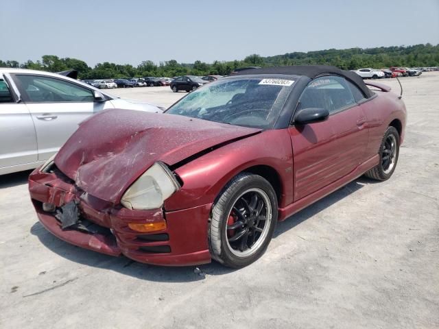MITSUBISHI ECLIPSE 2001 with VIN 4A3AE85H21E139373 - Photo from auction