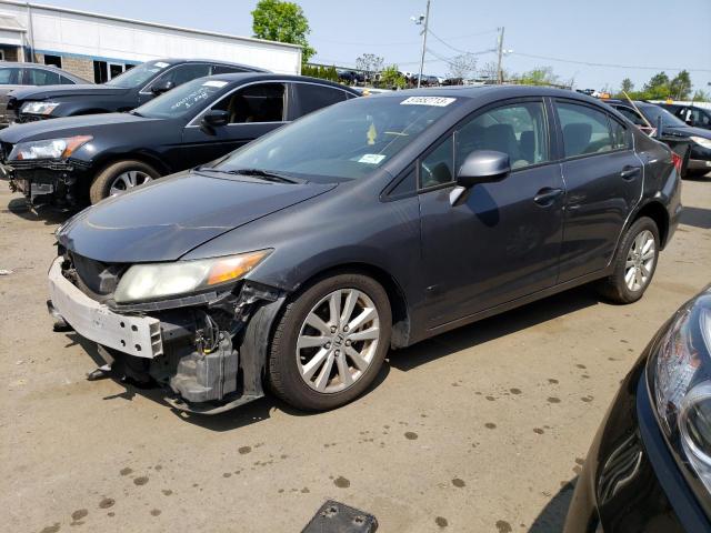 HONDA CIVIC EXL 2012 with VIN 19XFB2F9XCE313896 - Photo from auction