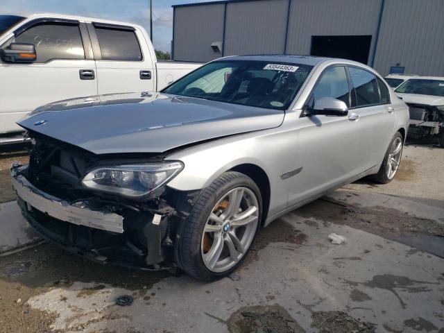 BMW 750 LI 2014 with VIN WBAYE8C54ED136381 - Photo from auction