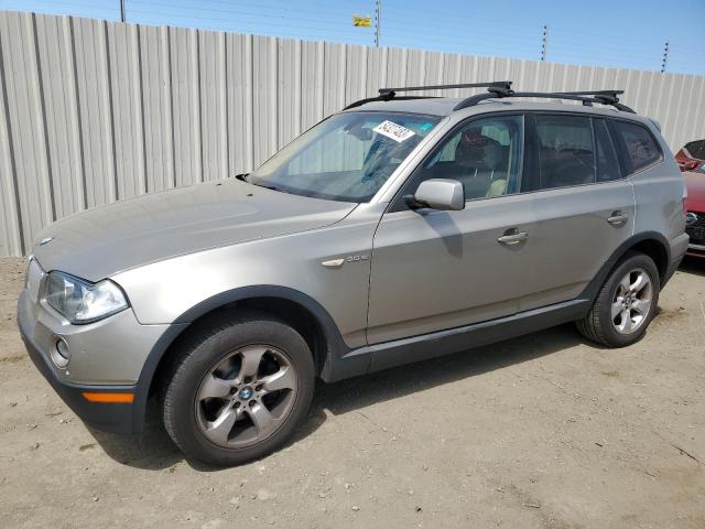 BMW X3 3.0SI 2008 with VIN WBXPC93498WJ05754 - Photo from auction