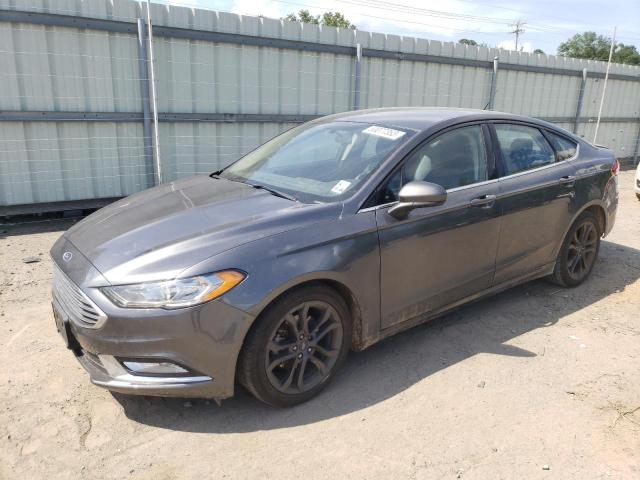 FORD FUSION SE 2018 with VIN 3FA6P0HD7JR218053 - Photo from auction
