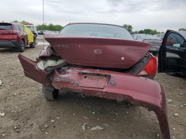 Photo 6 from auction – 2003 KIA SPECTRA BA with VIN KNAFB121335216865