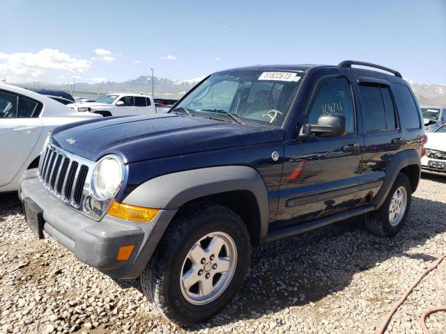 JEEP LIBERTY SP 2007 with VIN 1J4GL48K77W539977 - Photo from auction