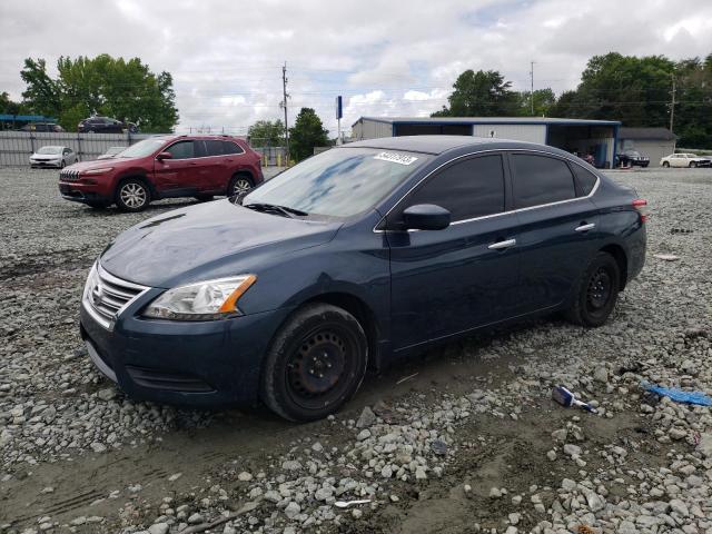 NISSAN SENTRA S 2014 with VIN 3N1AB7AP8EL684487 - Photo from auction