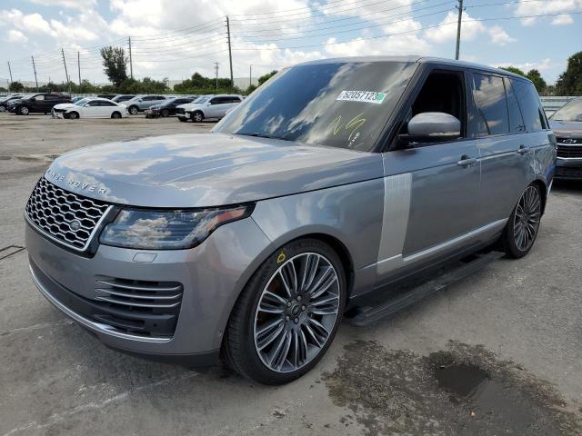 LAND ROVER RANGE ROVE 2021 with VIN SALGS2RU0MA434101 - Photo from auction