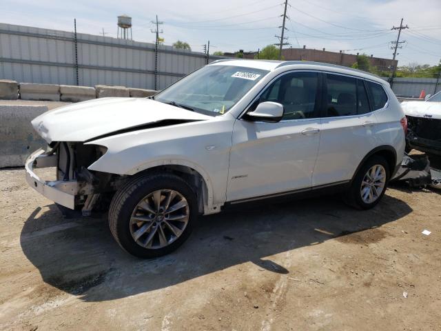 BMW X3 XDRIVE2 2013 with VIN 5UXWX9C57D0D03477 - Photo from auction