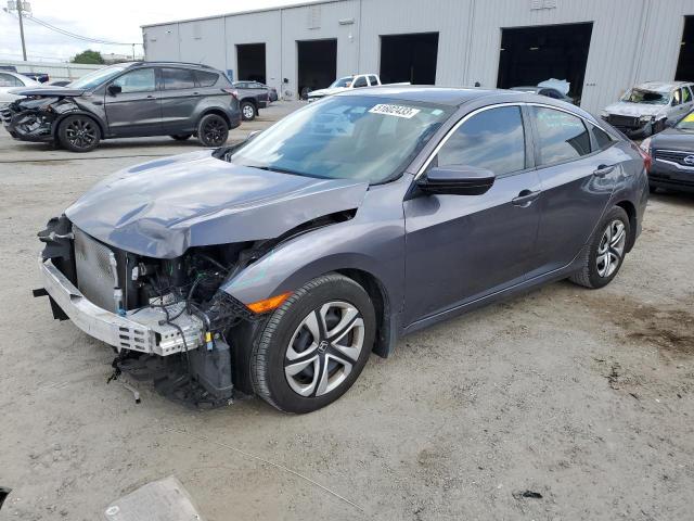 HONDA CIVIC LX 2017 with VIN 19XFC2F57HE057413 - Photo from auction