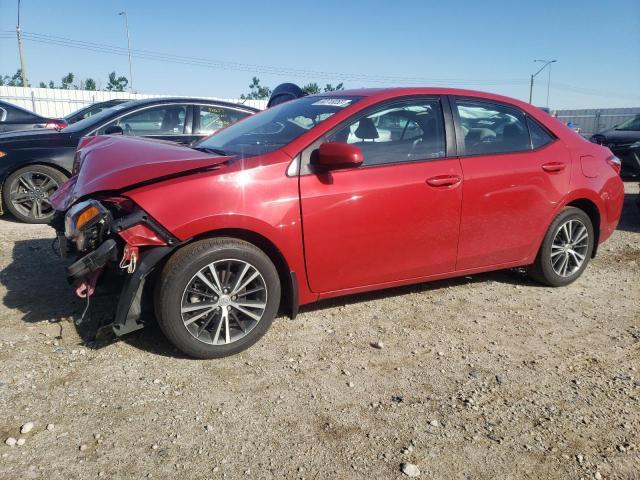TOYOTA COROLLA L 2016 with VIN 2T1BURHE2GC713242 - Photo from auction