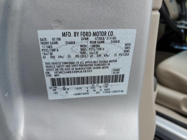 Photo 14 from auction – 2009 FORD ESCAPE HYB with VIN 1FMCU49339KA16101