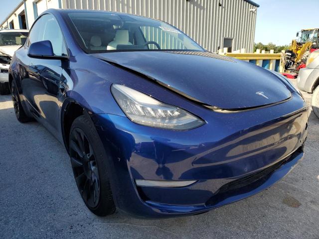 Photo 4 from auction – 2021 TESLA MODEL Y with VIN 5YJYGDED8MF124686