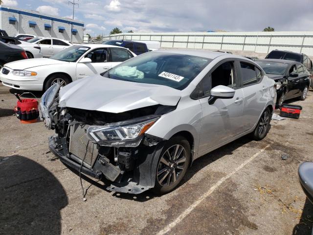 NISSAN VERSA SV 2021 with VIN 3N1CN8EV0ML825310 - Photo from auction
