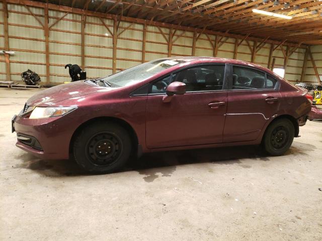 Photo 1 from auction – 2013 HONDA CIVIC LX with VIN 2HGFB2E50DH033457