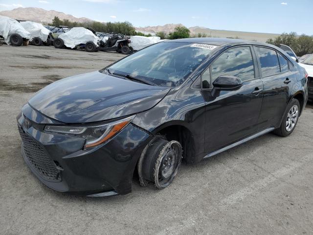 TOYOTA COROLLA LE 2021 with VIN JTDEPMAE4MJ156545 - Photo from auction